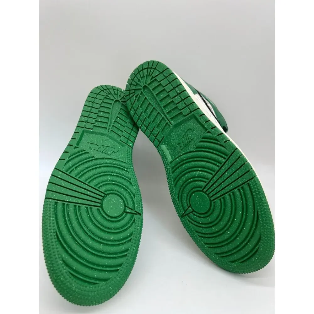 Jordan 1 Mid SE Overbranded GS Pine Green Sneakers HF3200-300 Size 7Y.